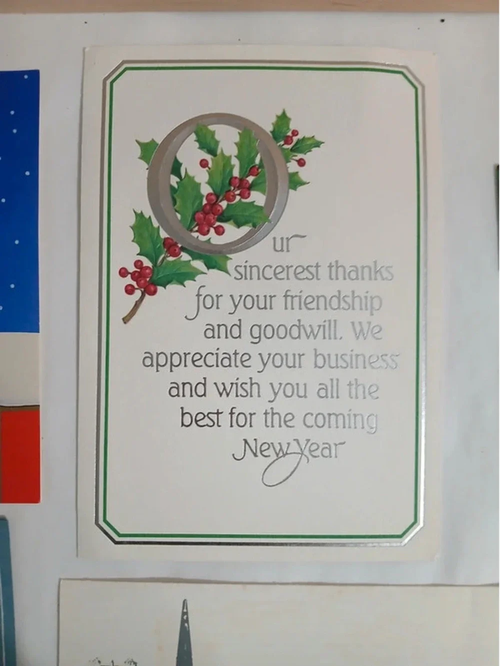 6 Vintage Christmas 🎄 cards new